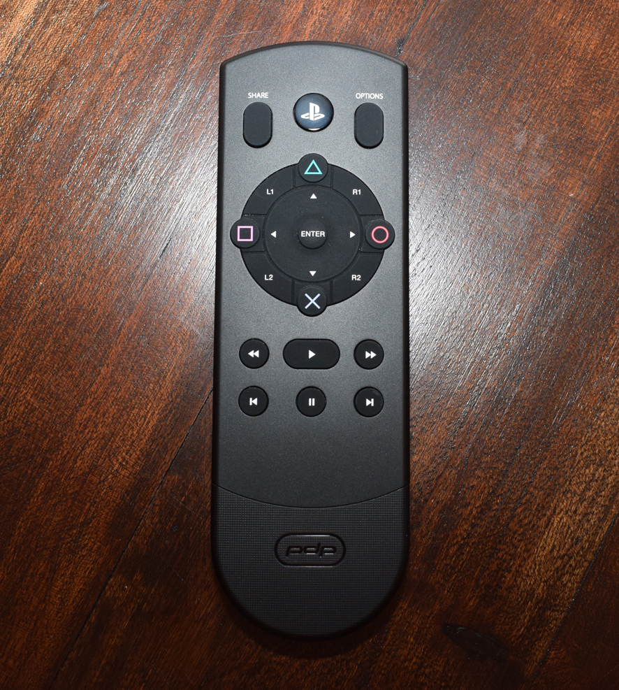 PDP Media Remote for PS4 Review - Pro - Front Buttons