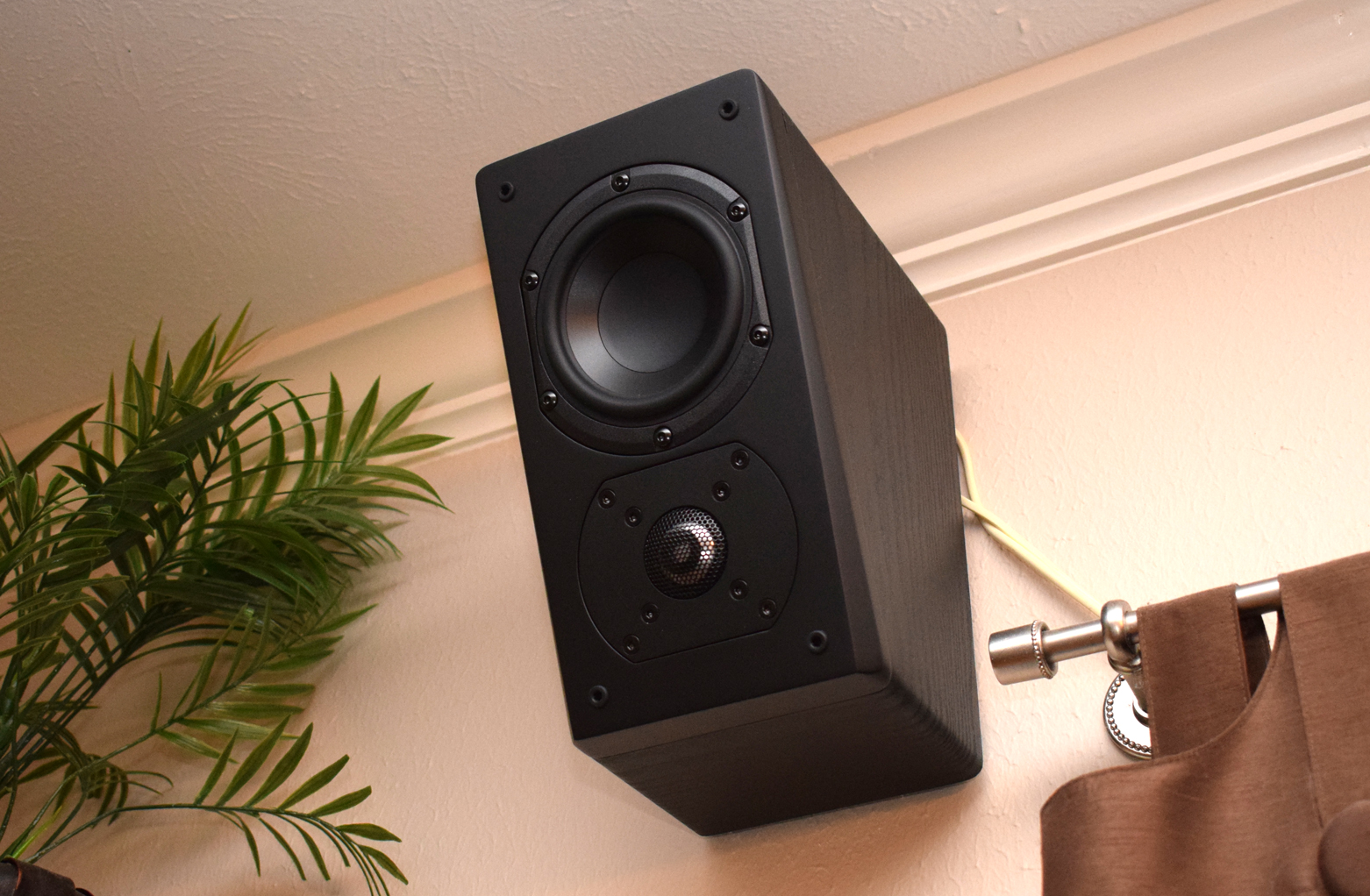 SVS Prime Elevation Speaker Review Installed and Wired without Screen