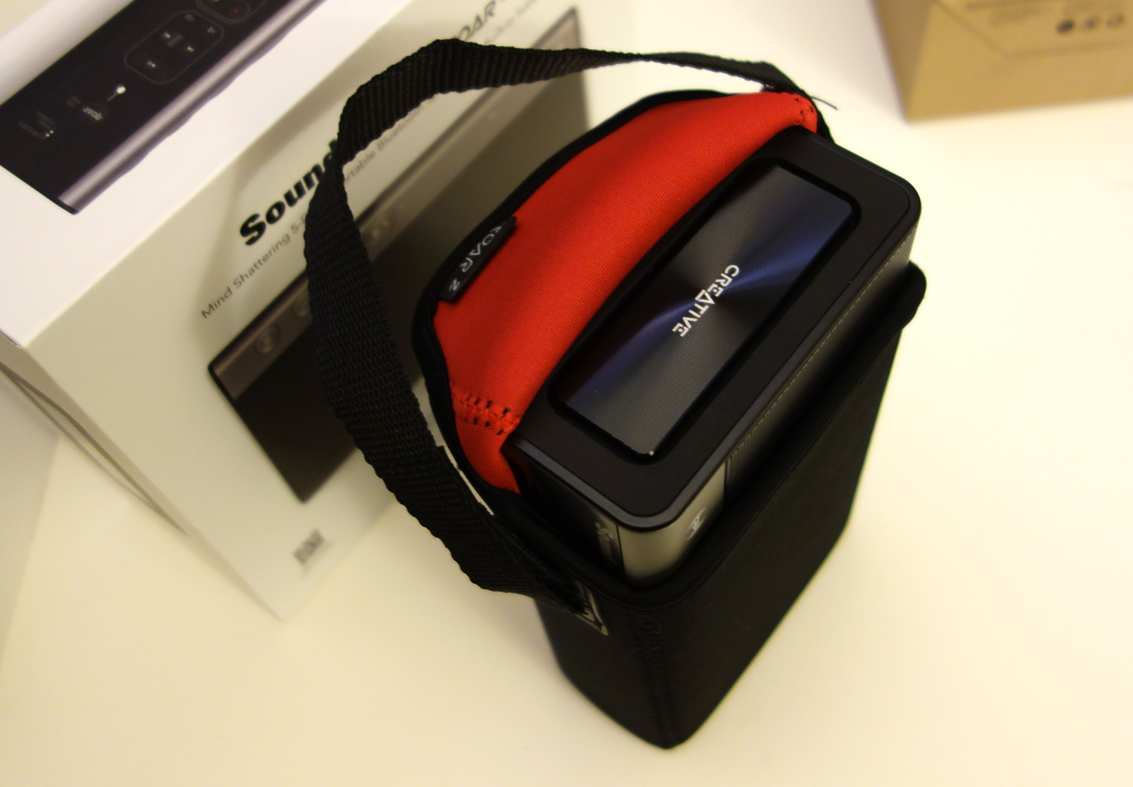 Creative Sound Blaster Roar 2 Carry-Bag Black & Red