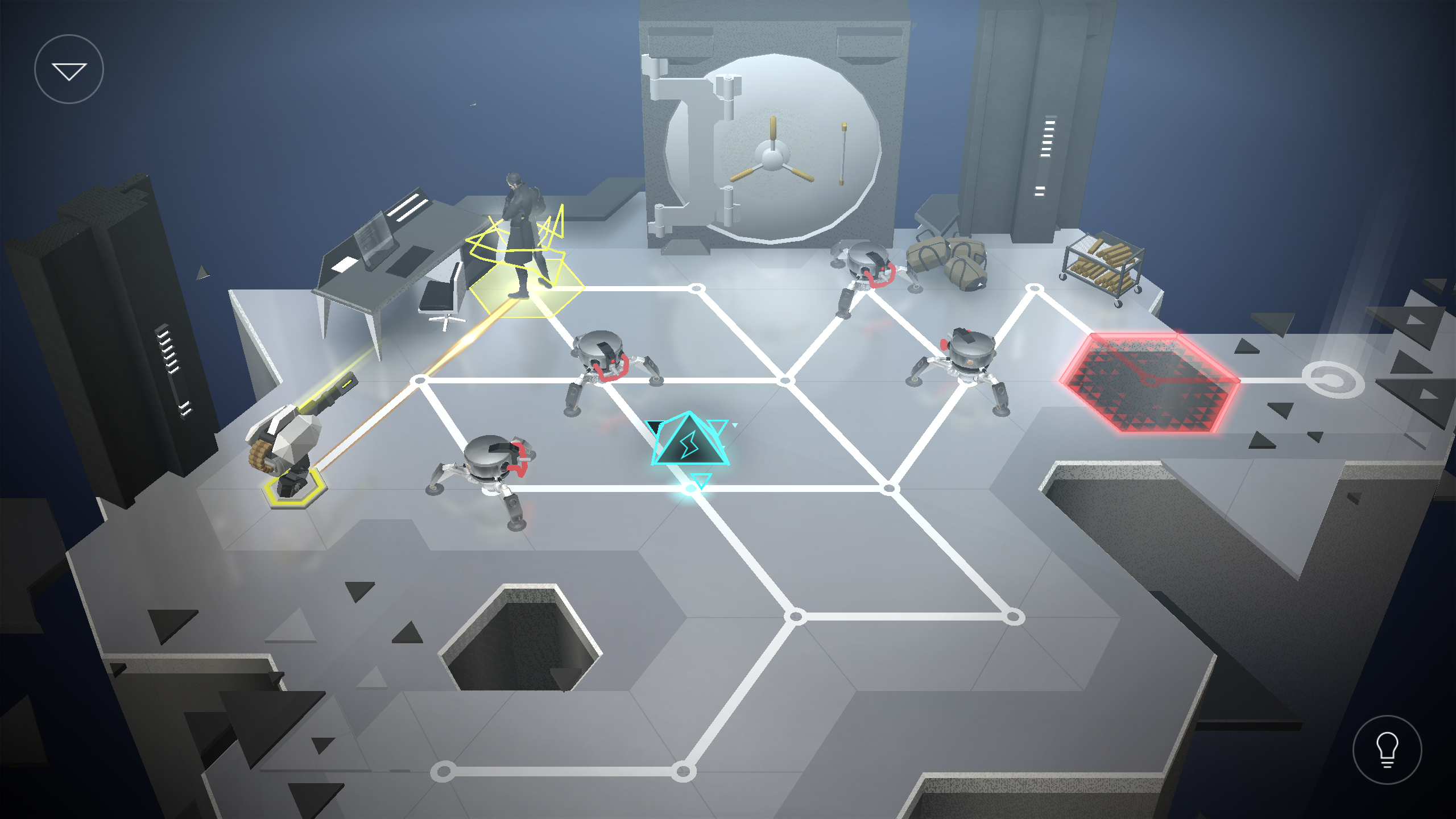 Deus Ex GO screen LG G5