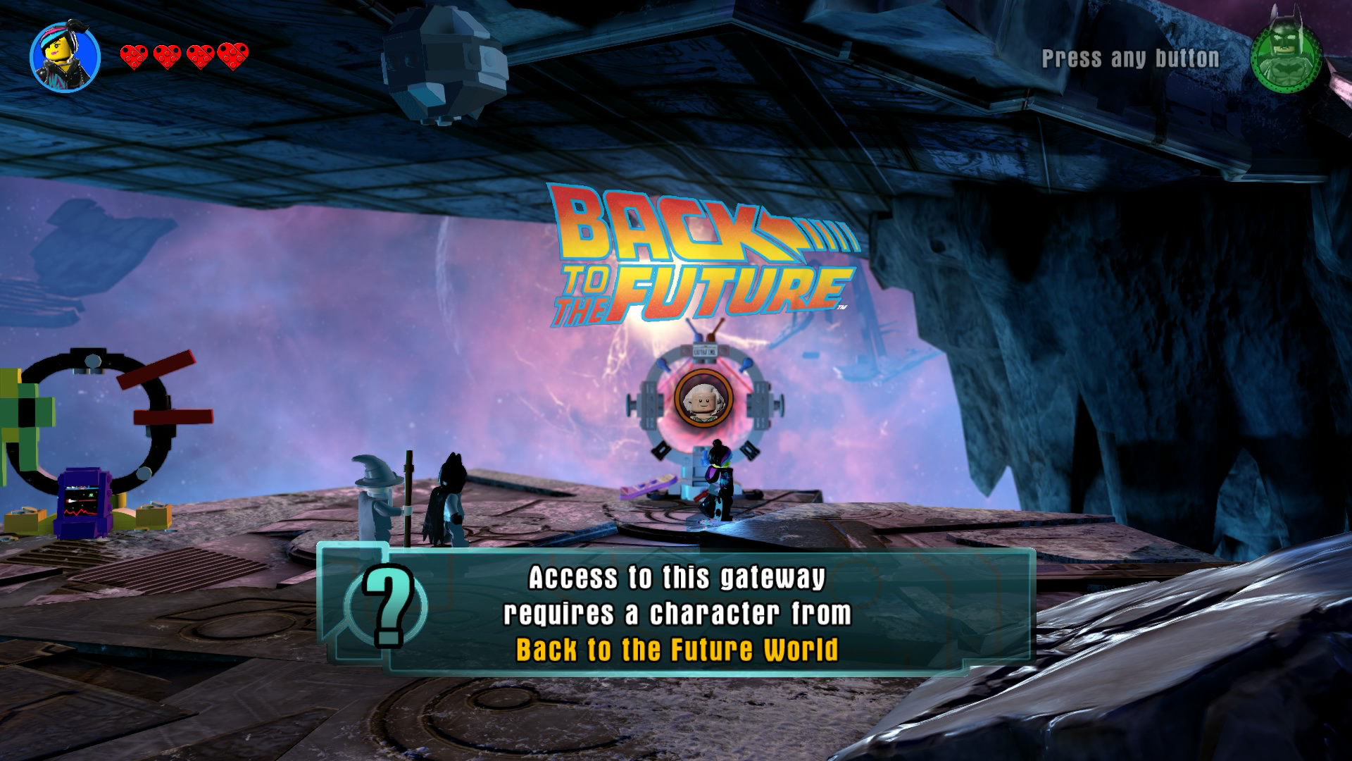 LEGO Dimensions PS4 Back to the Future Adventure World