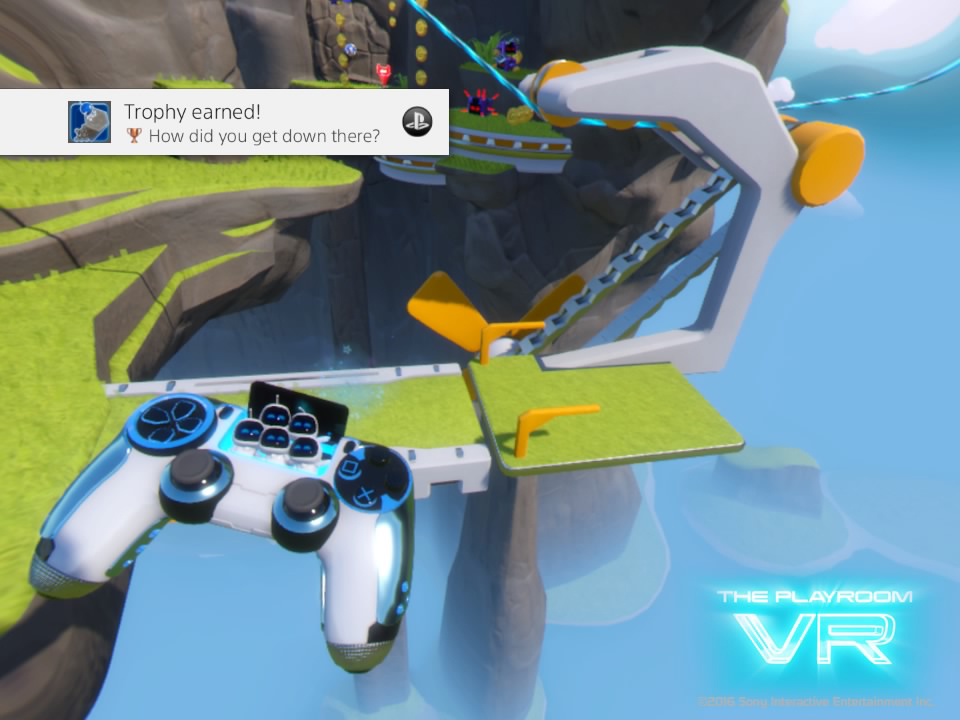 PlayStaion VR Playroom VR Bot Rescue