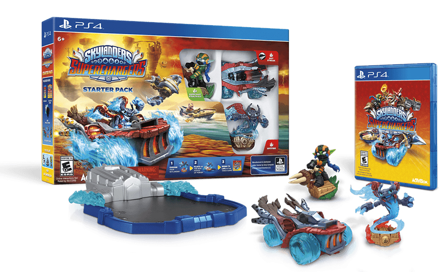 Skylanders Superchargers PS4 set