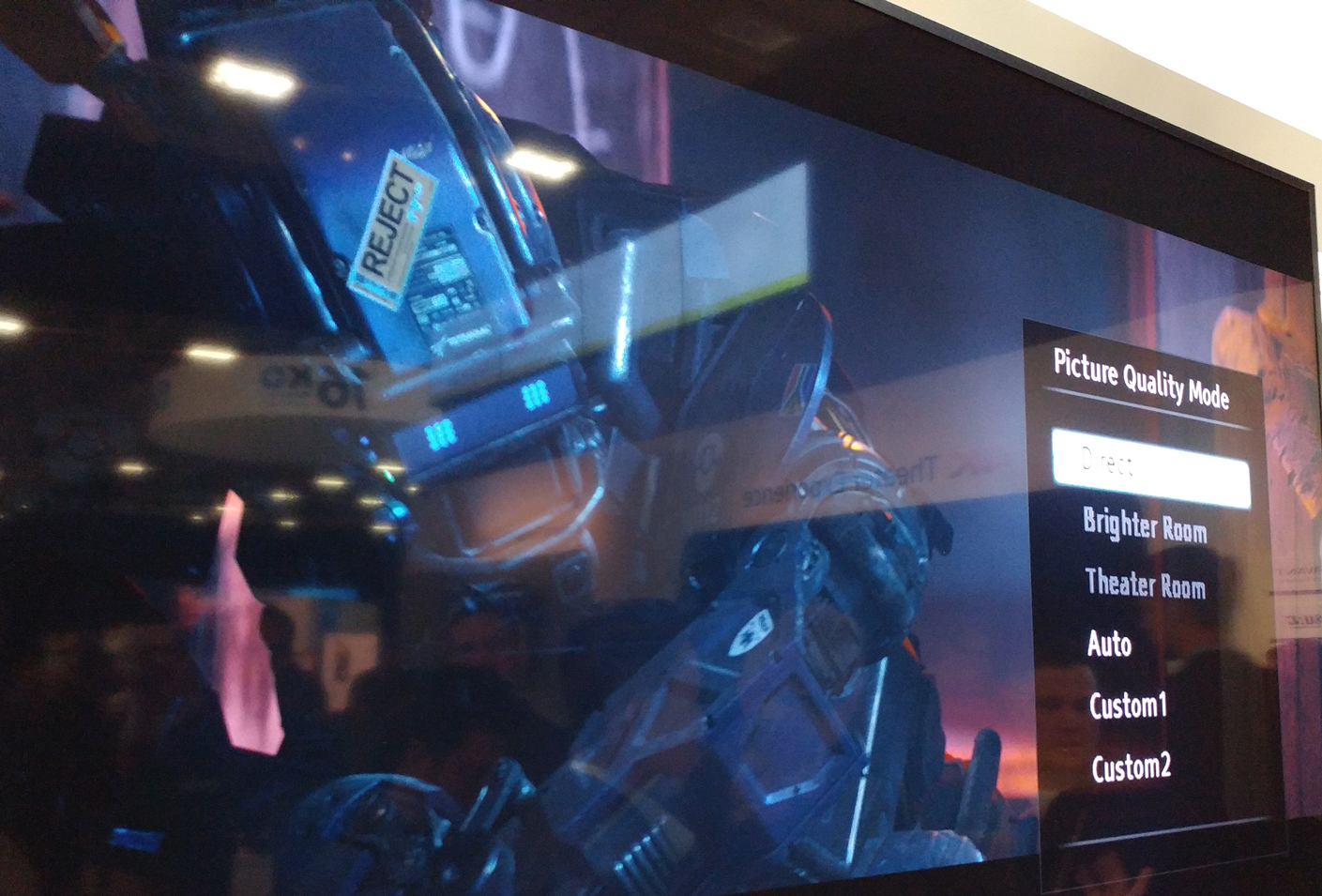 Sony UBP-X1000ES Ultra Hd Blu-ray Player CEDIA 2016 Impressions Onscreen Display Chappie