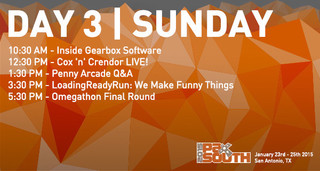 PAX South stream day 3